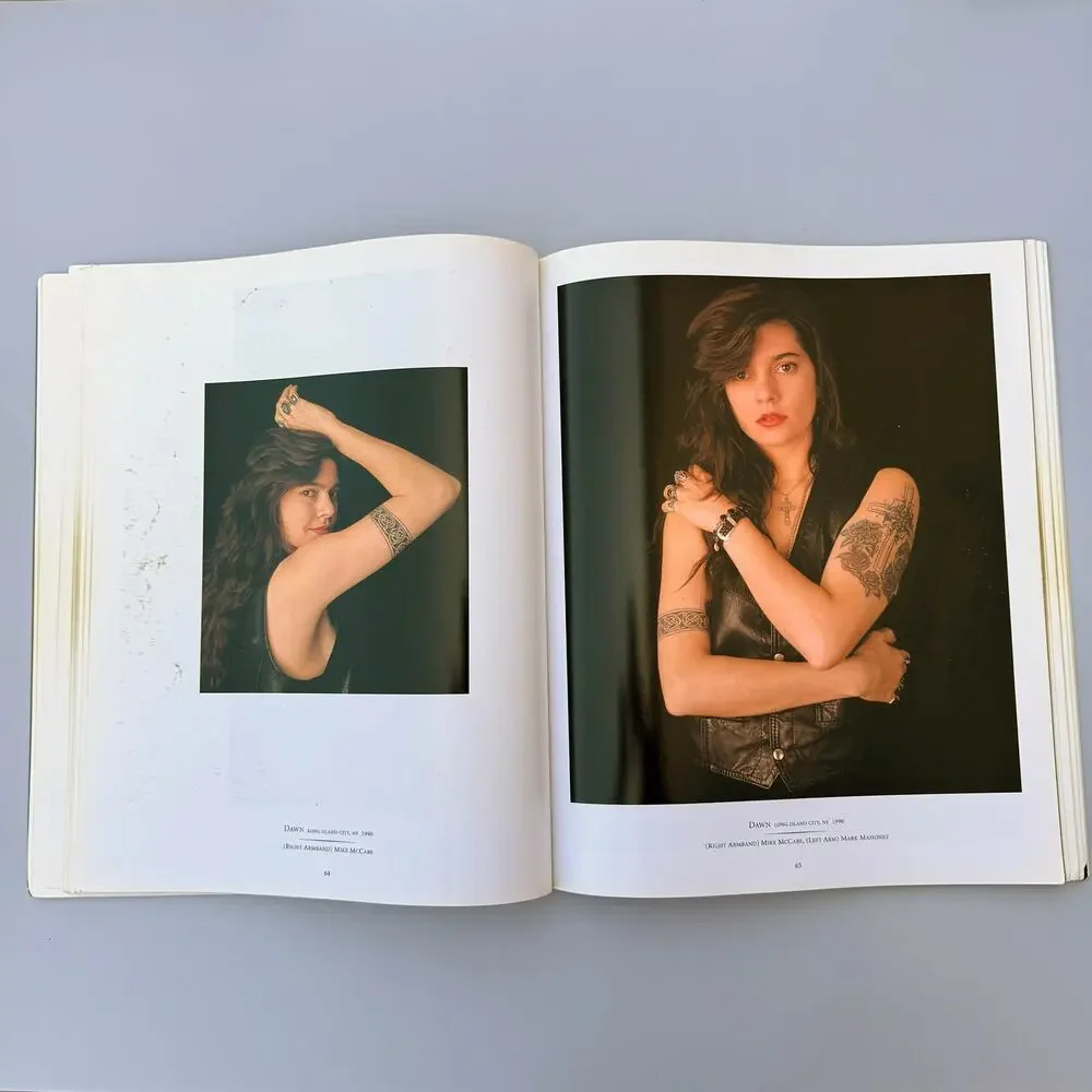 The Illustrated Woman Photographs by William DeMichele Softcover Book Tattoo Art
